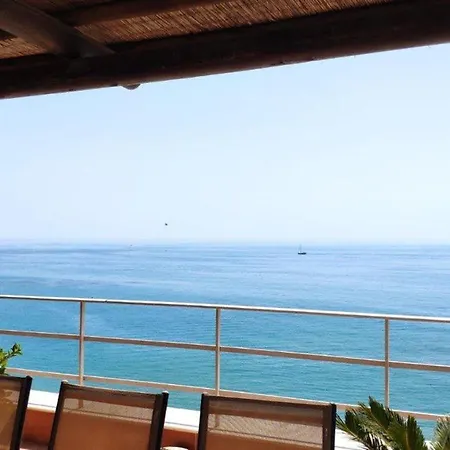 Holidays2Fuengirola Duplex With Stunning Sea View, Terraces,1St Line Beside Port Exterior photo
