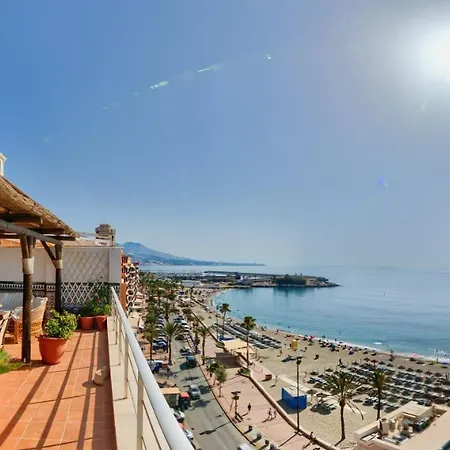 Holidays2Fuengirola Duplex With Stunning Sea View, Terraces,1St Line Beside Port Exterior photo