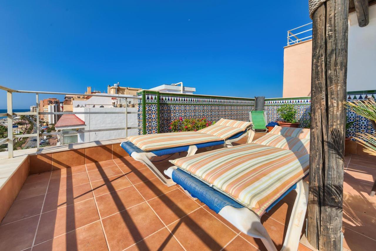 Holidays2fuengirola Duplex With Stunning Sea View, Terraces,1st Line Beside Port Apartment Fuengirola