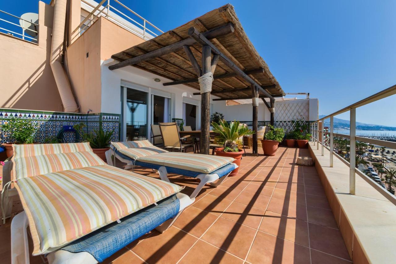 Apartment Holidays2fuengirola Duplex With Stunning Sea View, Terraces,1st Line Beside Port