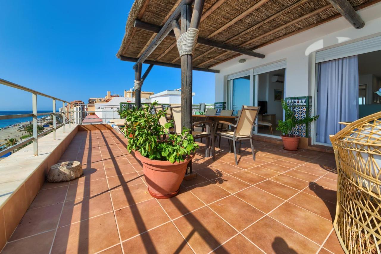 Holidays2fuengirola Duplex With Stunning Sea View, Terraces,1st Line Beside Port *